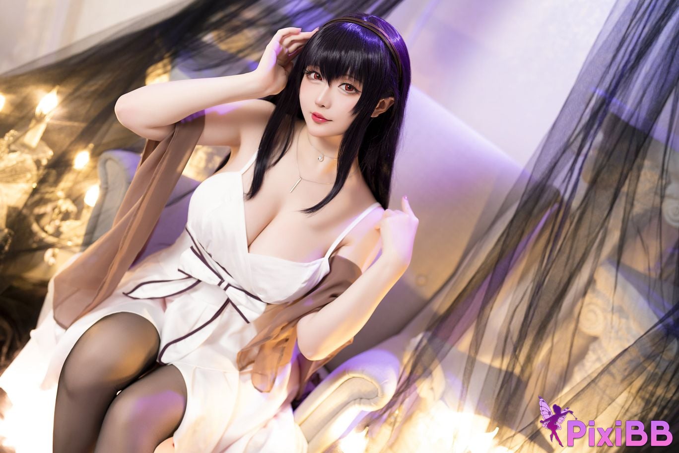 Cosplayer The star is late Hoshilily Saenai Heroine no Sodatekata PixiBB.COM 053