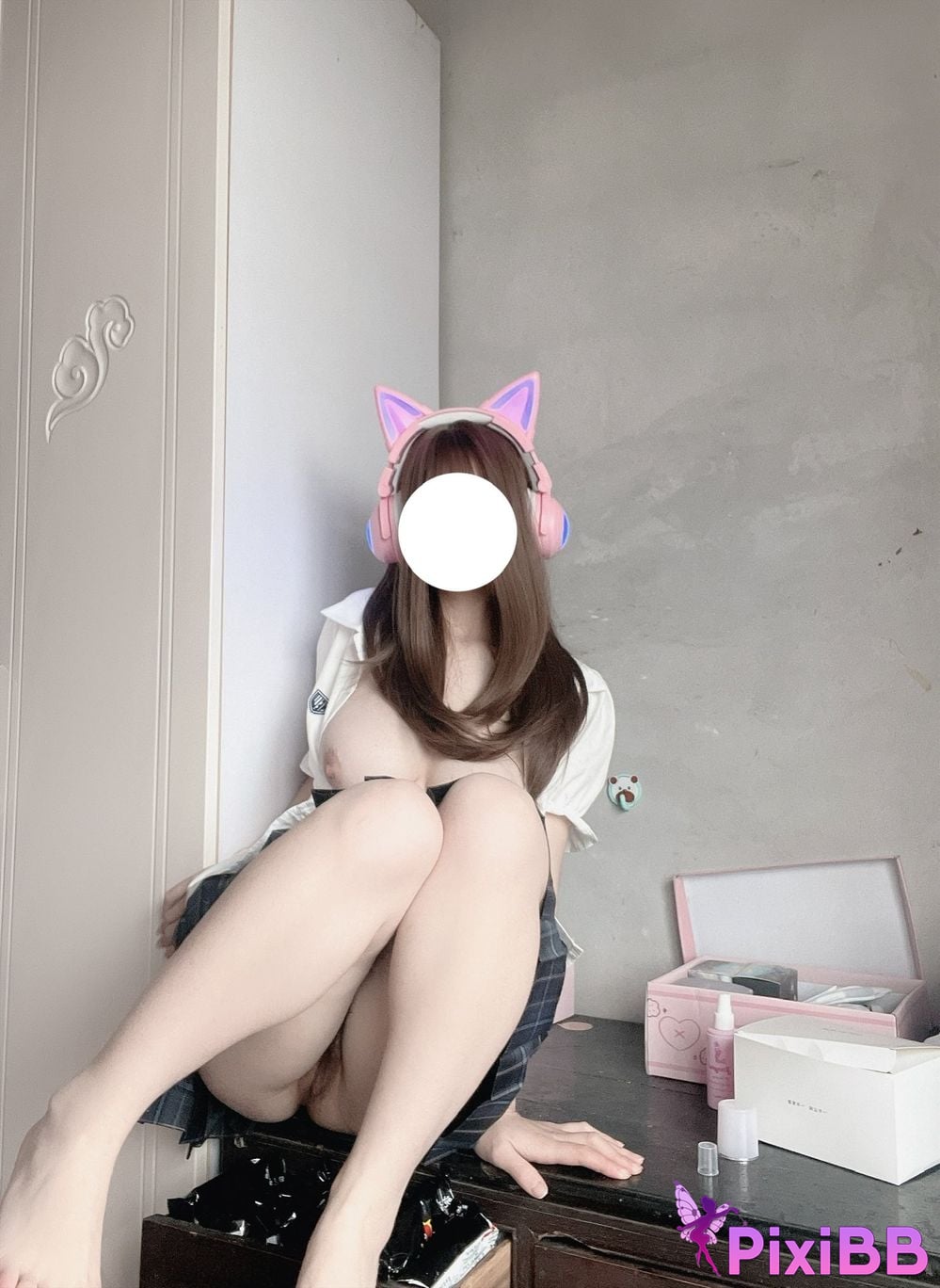 Small tank female college exposed outdoors Beautiful student girl has extreme contrast in private Sex addicted little bitch PixiBB.COM 113