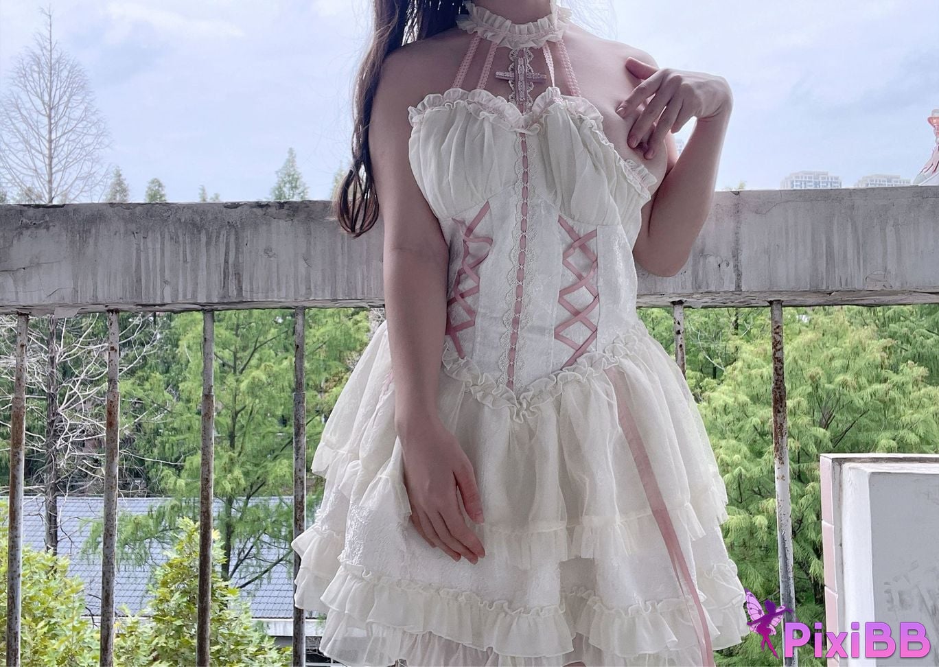 Small tank female college exposed outdoors Beautiful student girl has extreme contrast in private Sex addicted little bitch PixiBB.COM 120