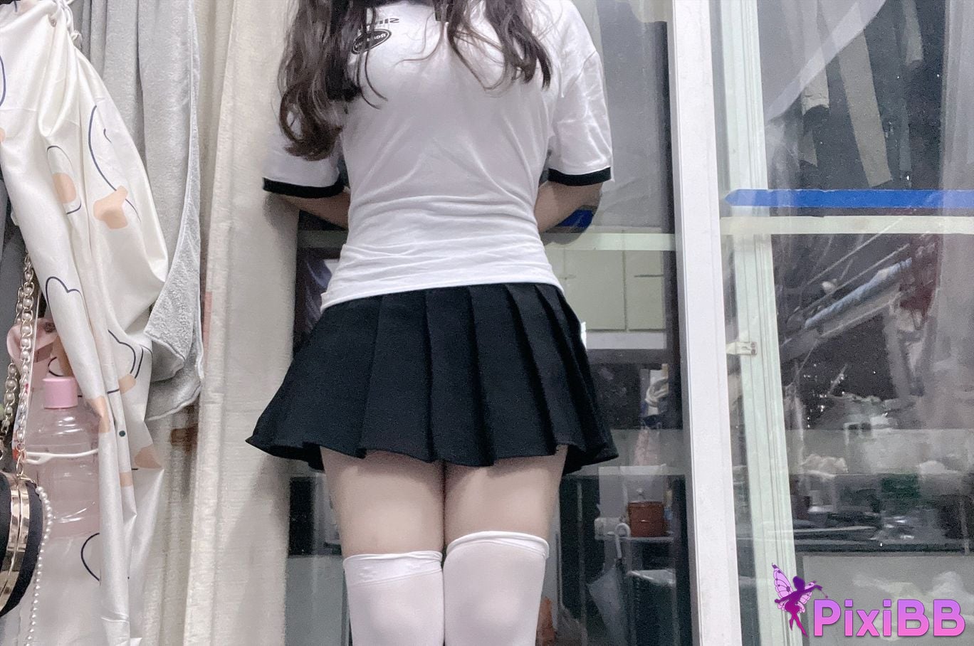 Small tank female college exposed outdoors Beautiful student girl has extreme contrast in private Sex addicted little bitch PixiBB.COM 156