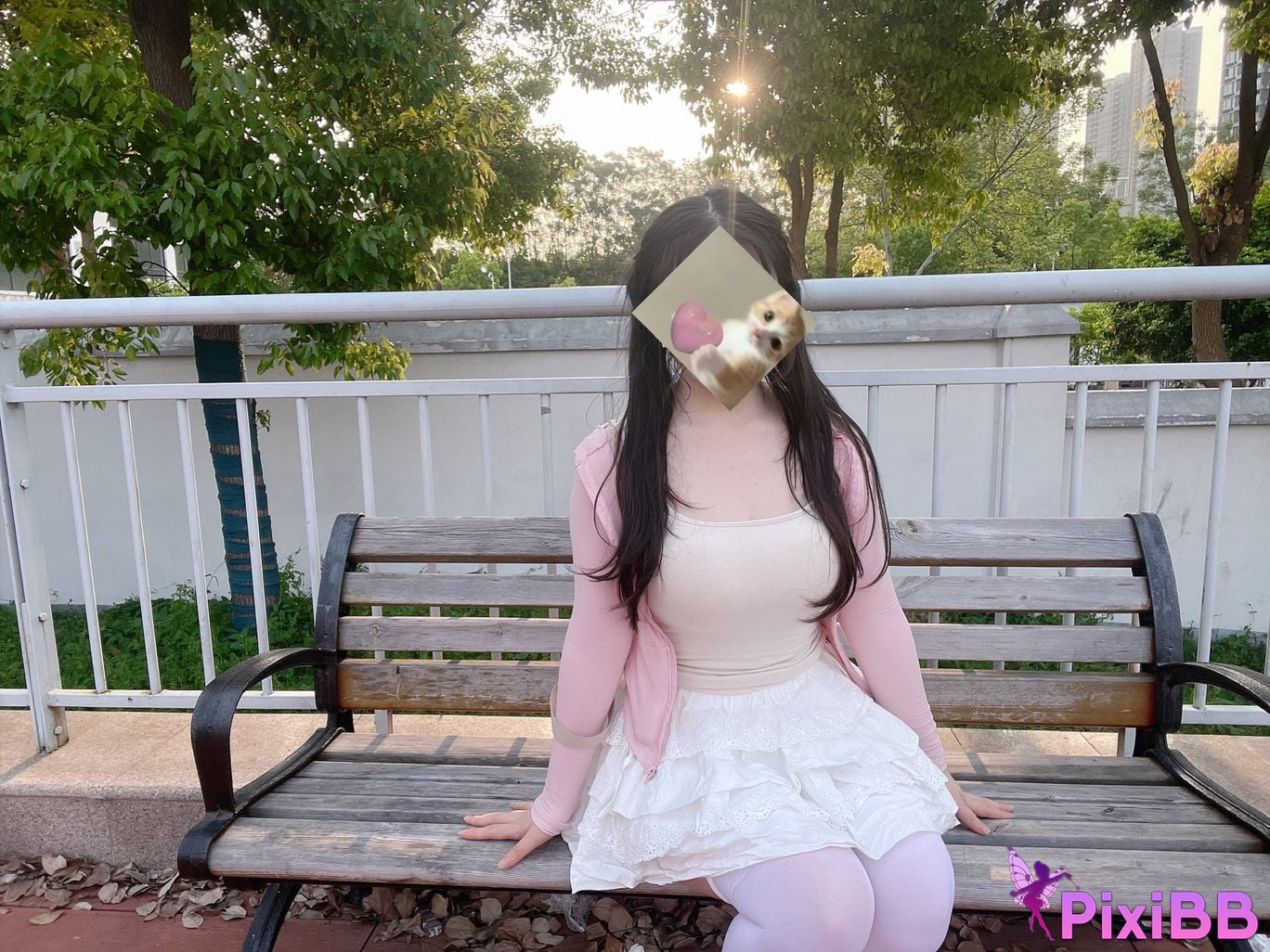 Small tank female college exposed outdoors Beautiful student girl has extreme contrast in private Sex addicted little bitch PixiBB.COM 360