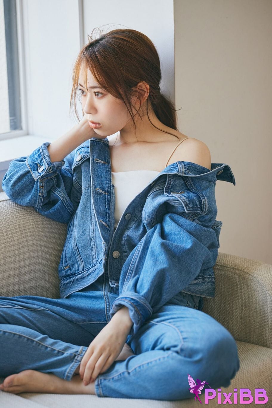 Japanese Idol Sayuri Date WHITE graph digital photo book PixiBB.COM 044