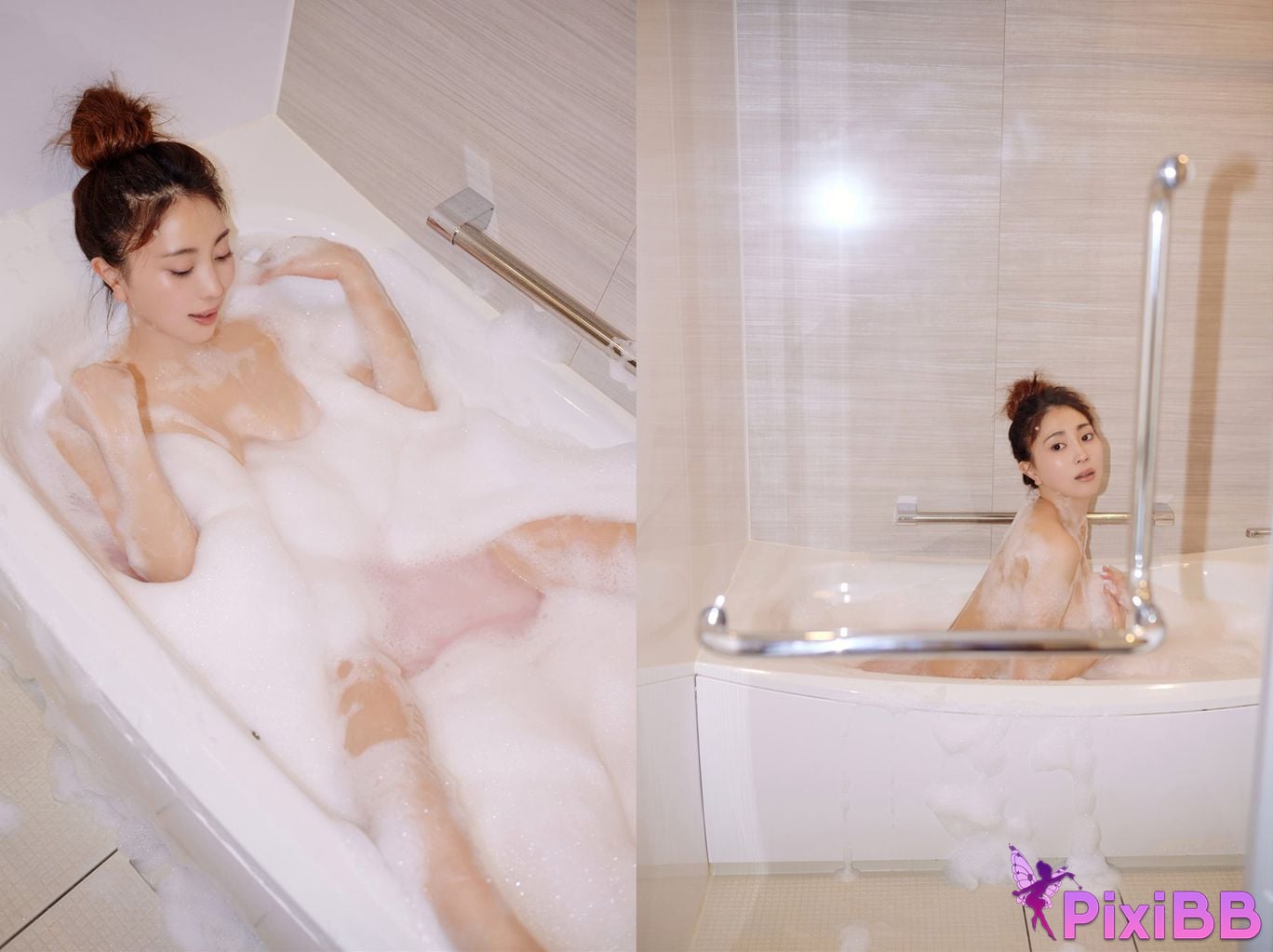 Japanese Idol Morisaki Tomomi Weekly Post Digital Photobook 5 Million Boobs PixiBB.COM 037