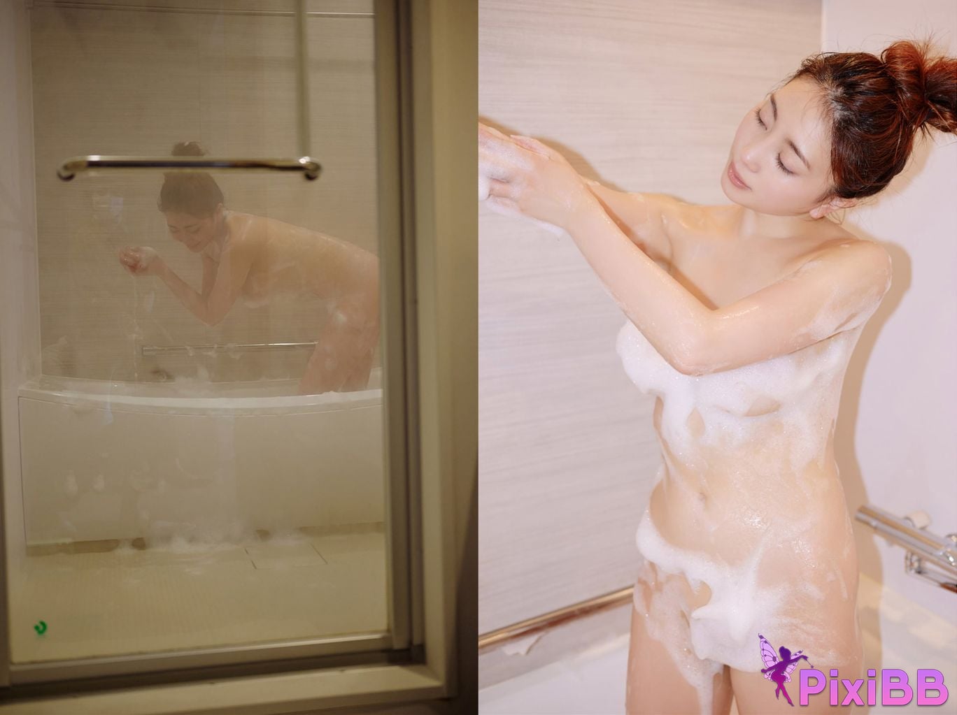 Japanese Idol Morisaki Tomomi Weekly Post Digital Photobook 5 Million Boobs PixiBB.COM 039