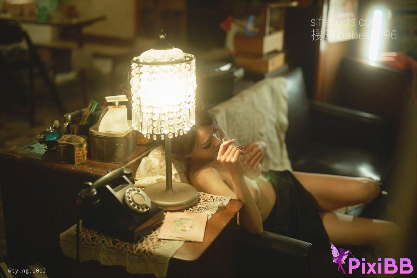 The Cat of the Heart Stealing Sister Vivi Private Top View Collection Many Beautiful Models PixiBB.COM 005