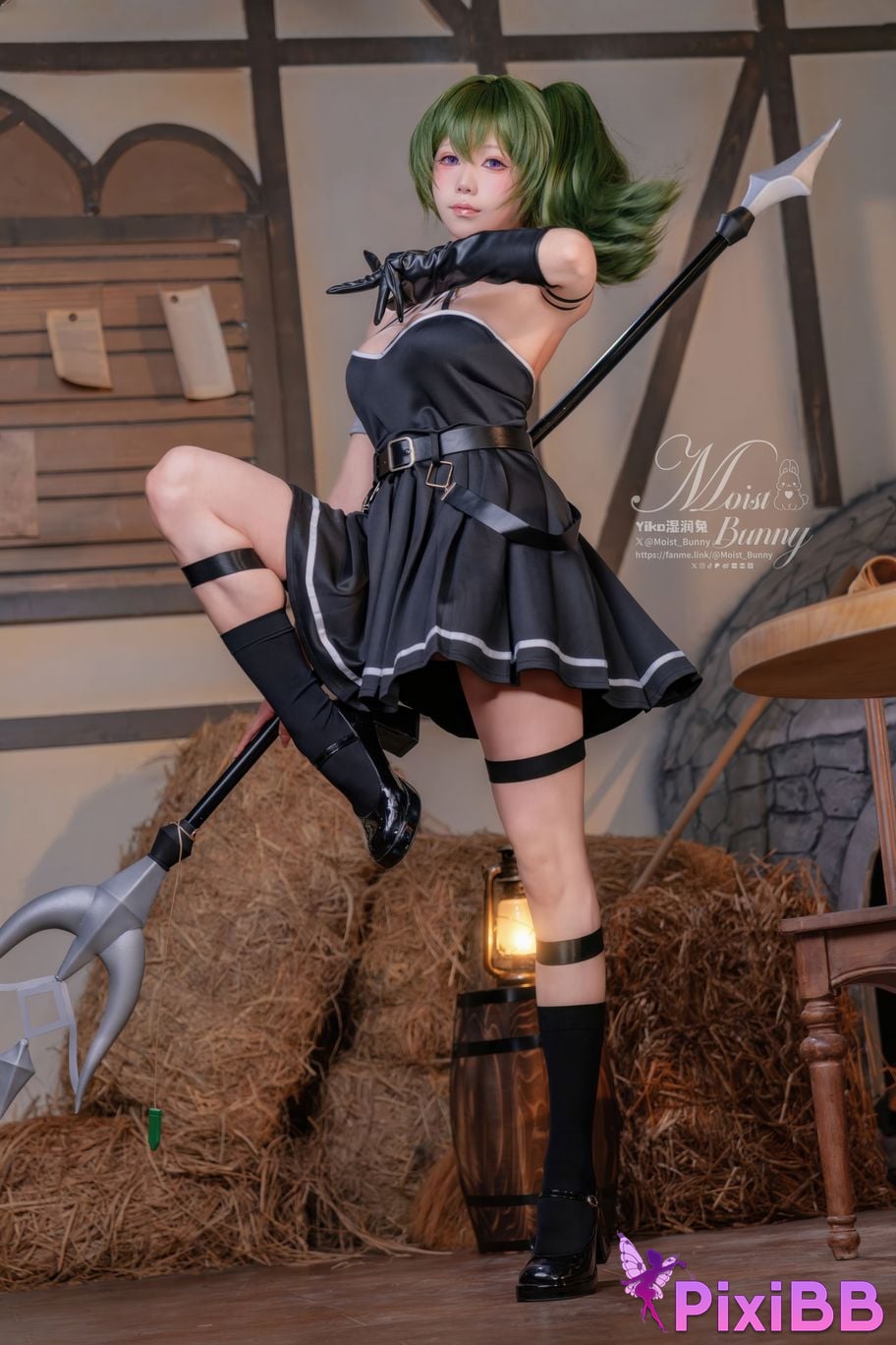 Cosplayer Sticky Dumpling Rabbit 2026 Year 01 monthly works The funeral of Florian Yubel PixiBB.COM 026