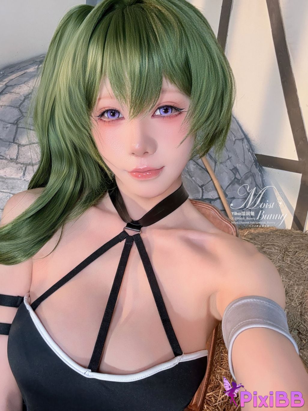 Cosplayer Sticky Dumpling Rabbit 2026 Year 01 monthly works The funeral of Florian Yubel PixiBB.COM 080