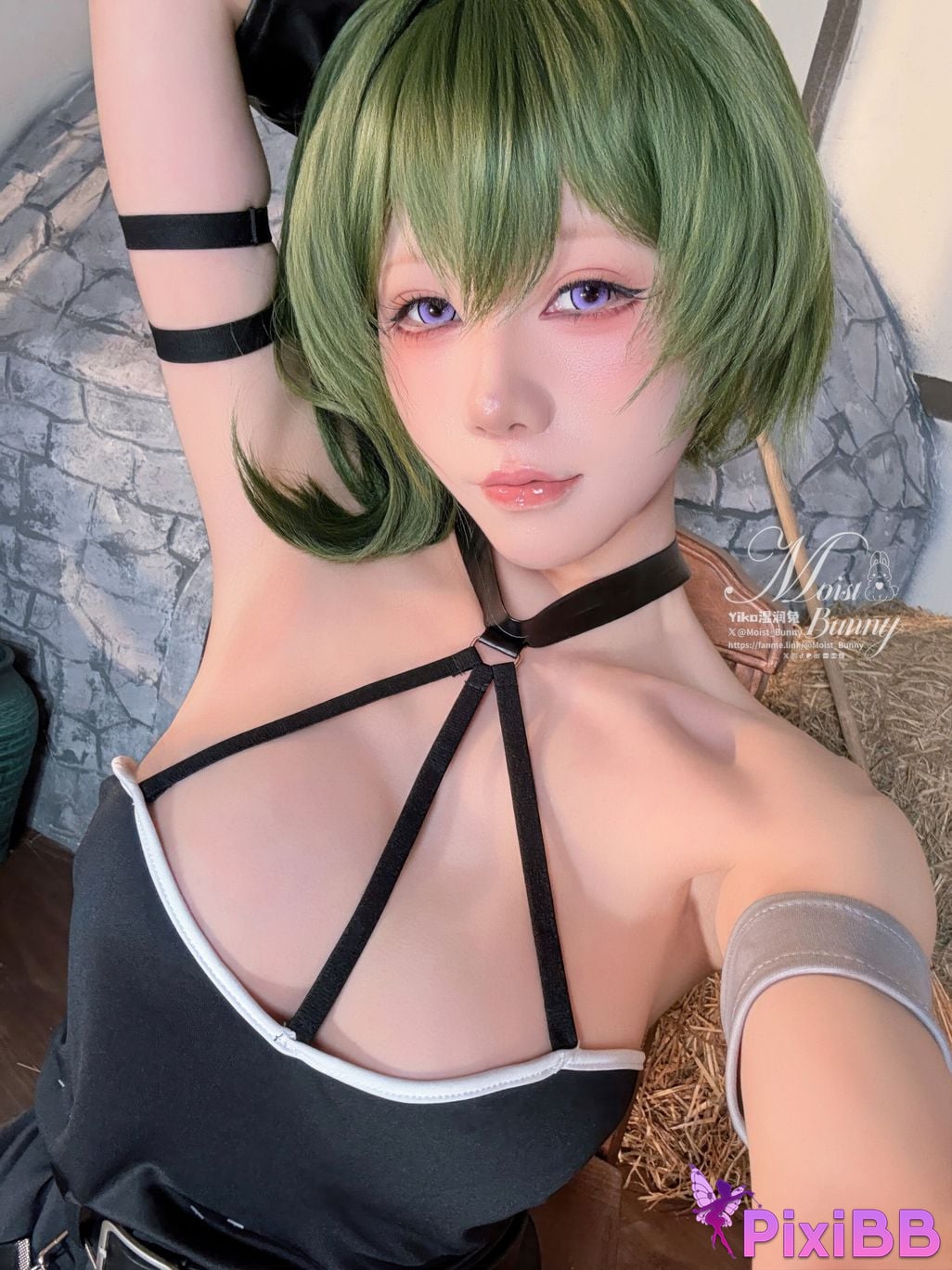 Cosplayer Sticky Dumpling Rabbit 2026 Year 01 monthly works The funeral of Florian Yubel PixiBB.COM 082