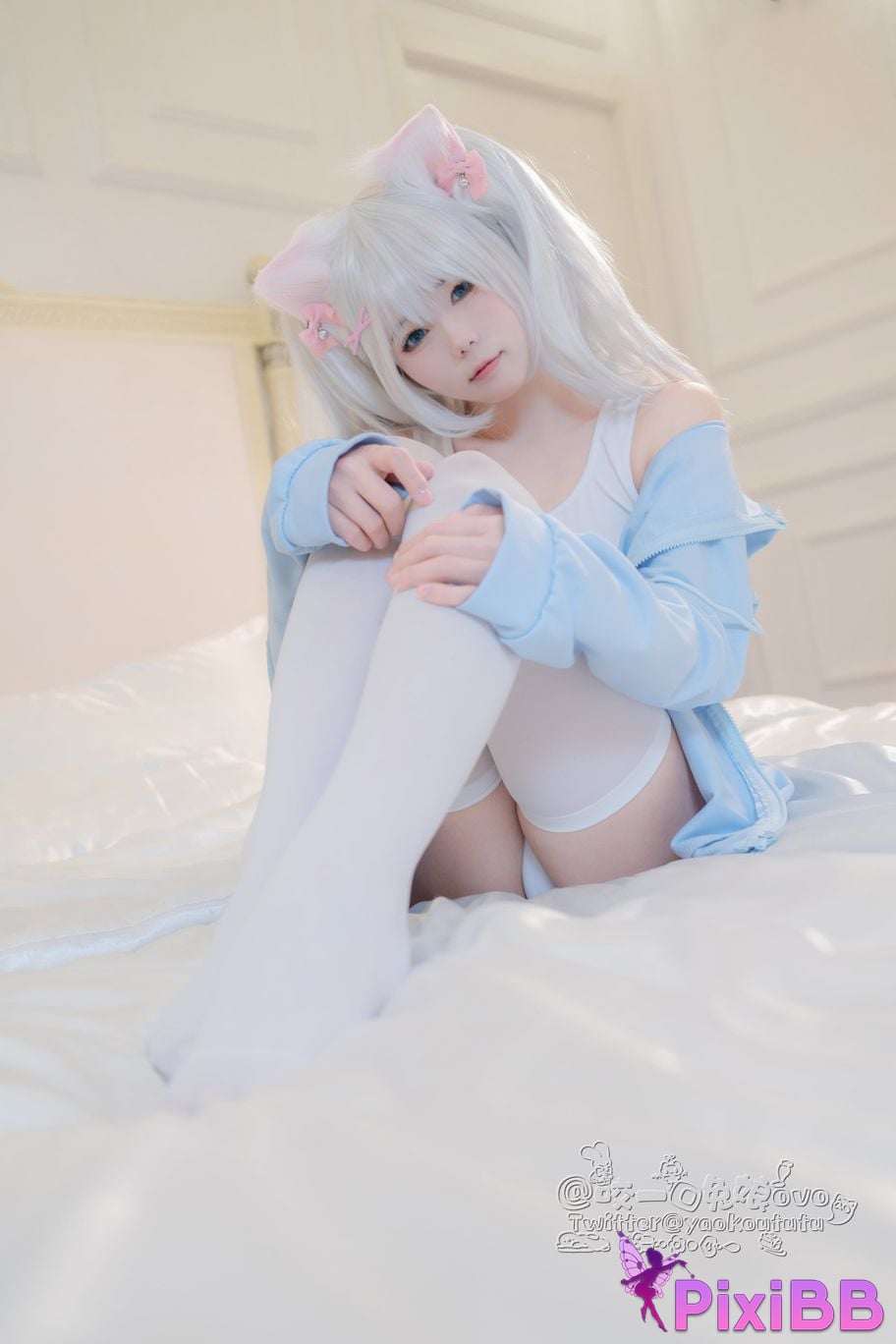 Cosplay Sticky Rabbit Be your cat PixiBB.COM 002