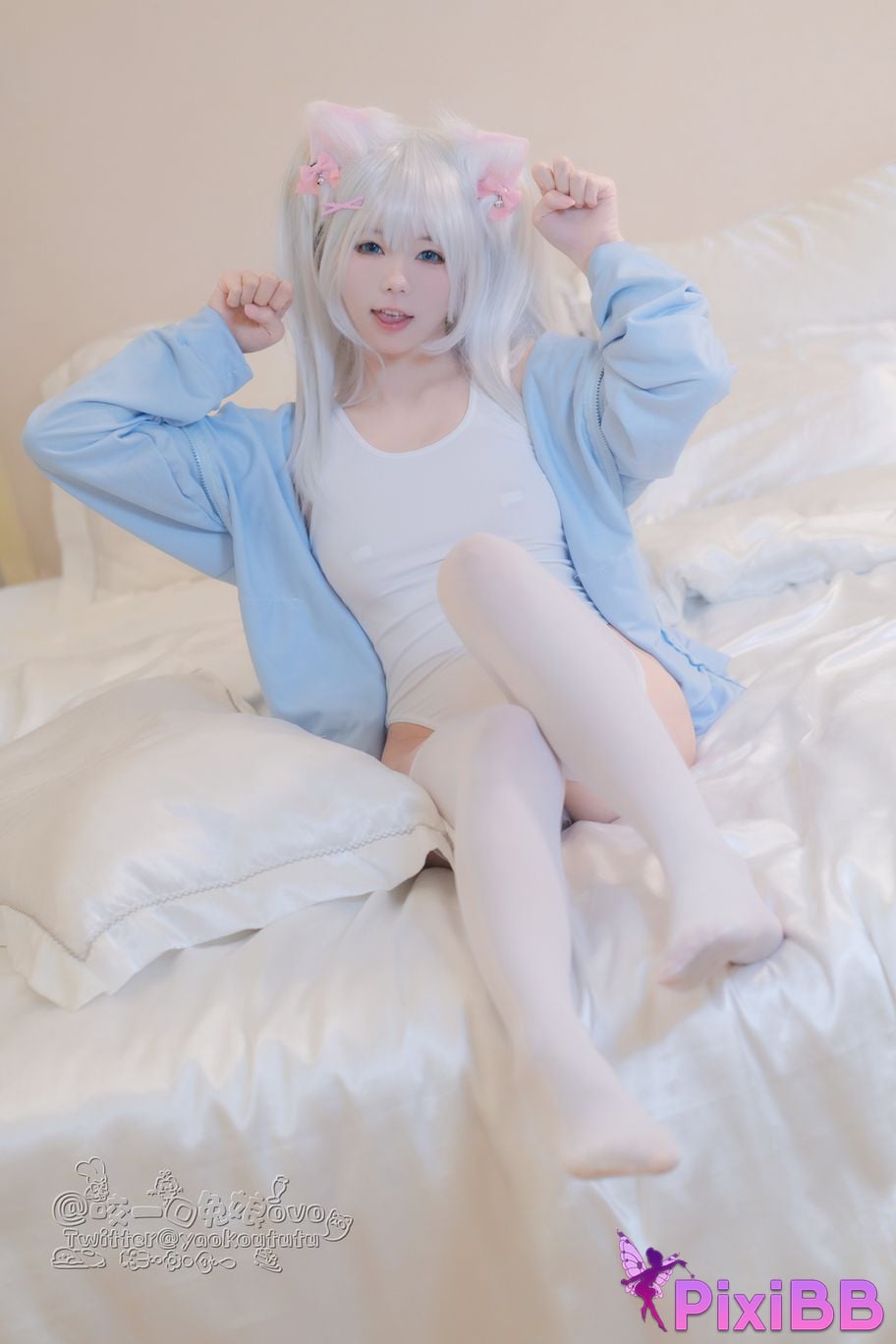 Cosplay Sticky Rabbit Be your cat PixiBB.COM 015