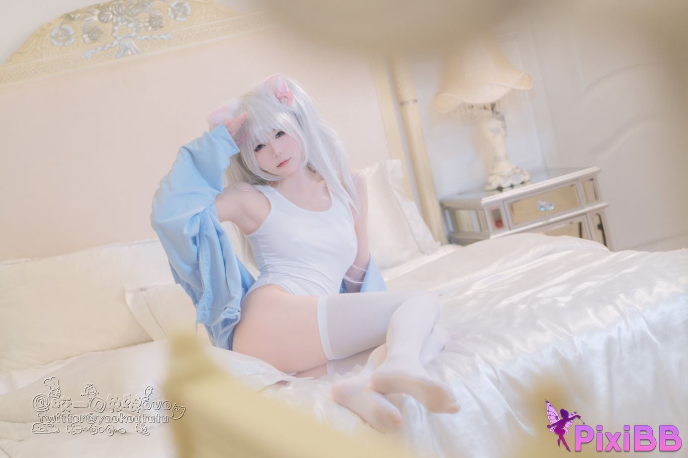 Cosplay Sticky Rabbit Be your cat PixiBB.COM 017