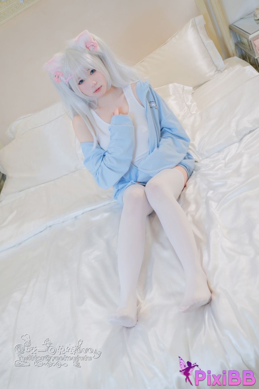 Cosplay Sticky Rabbit Be your cat PixiBB.COM 023