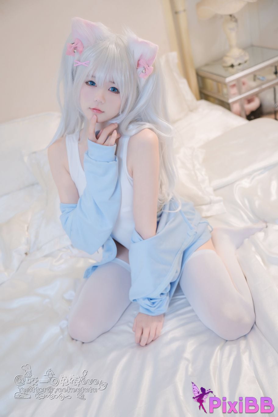 Cosplay Sticky Rabbit Be your cat PixiBB.COM 024