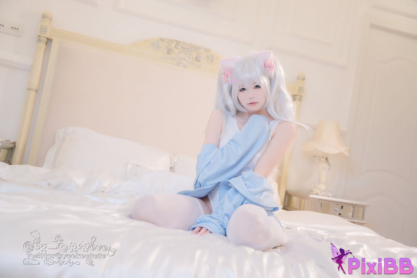 Cosplay Sticky Rabbit Be your cat PixiBB.COM 025