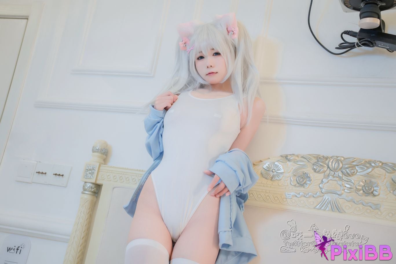 Cosplay Sticky Rabbit Be your cat PixiBB.COM 032