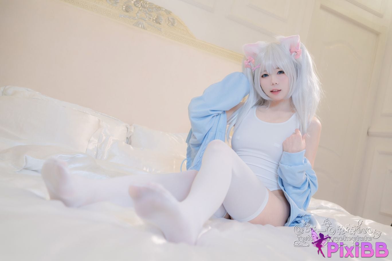 Cosplay Sticky Rabbit Be your cat PixiBB.COM 054