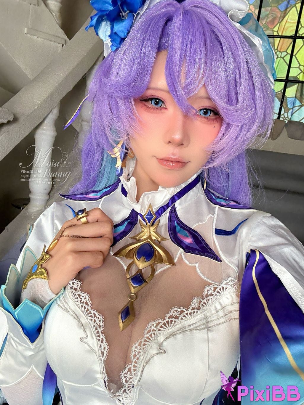 Cosplay Sticky Tuanzi Rabbit September work Mingchao Canterella PixiBB.COM 009