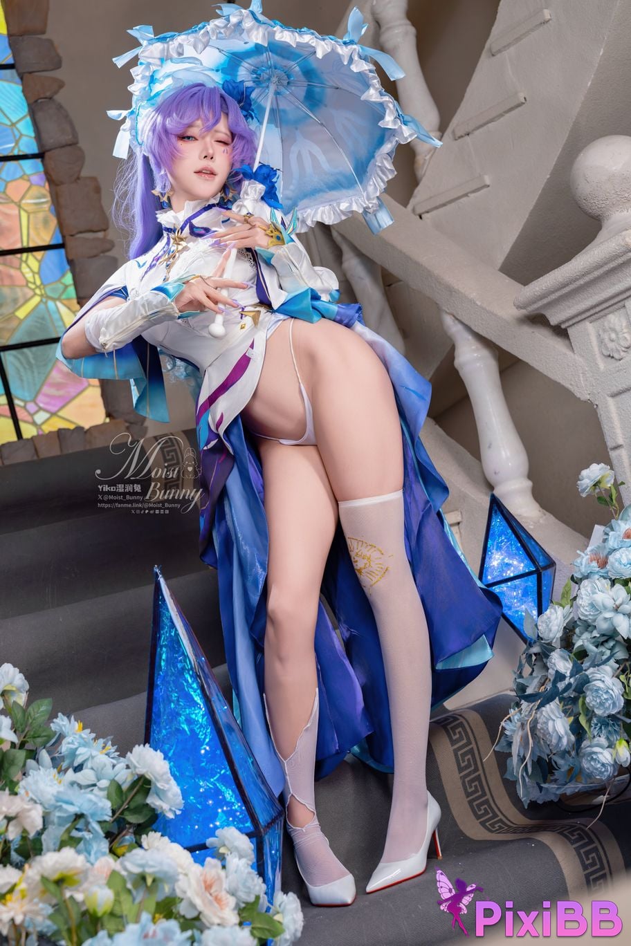 Cosplay Sticky Tuanzi Rabbit September work Mingchao Canterella PixiBB.COM 017