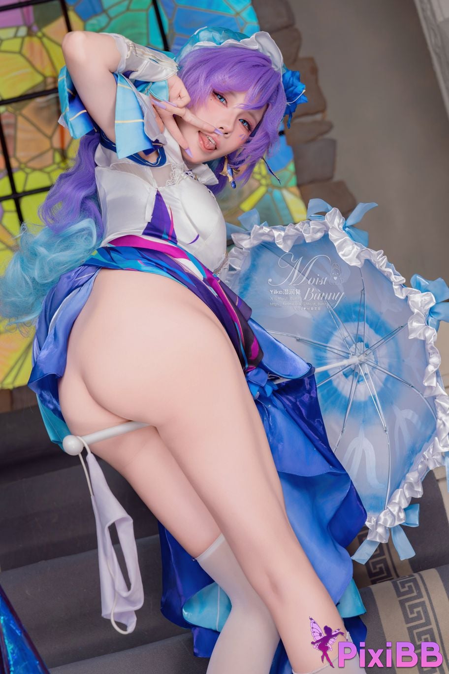 Cosplay Sticky Tuanzi Rabbit September work Mingchao Canterella PixiBB.COM 032