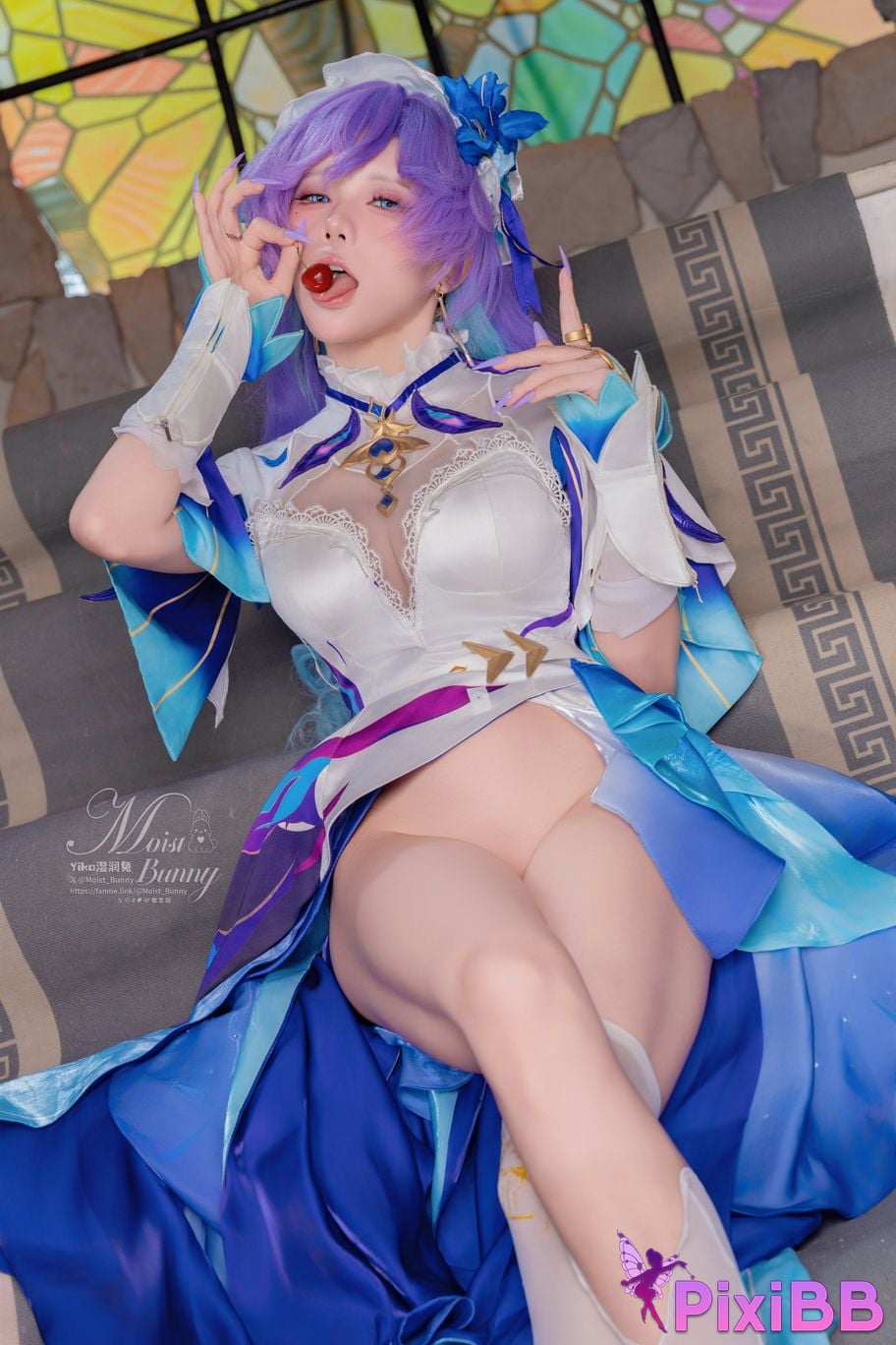 Cosplay Sticky Tuanzi Rabbit September work Mingchao Canterella PixiBB.COM 033