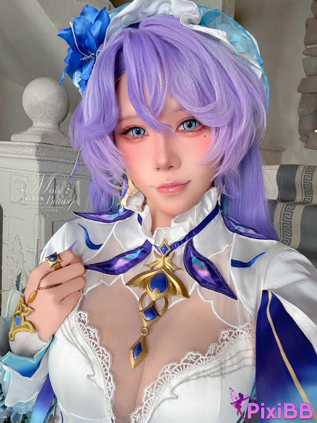 Cosplay Sticky Tuanzi Rabbit September work Mingchao Canterella PixiBB.COM 088