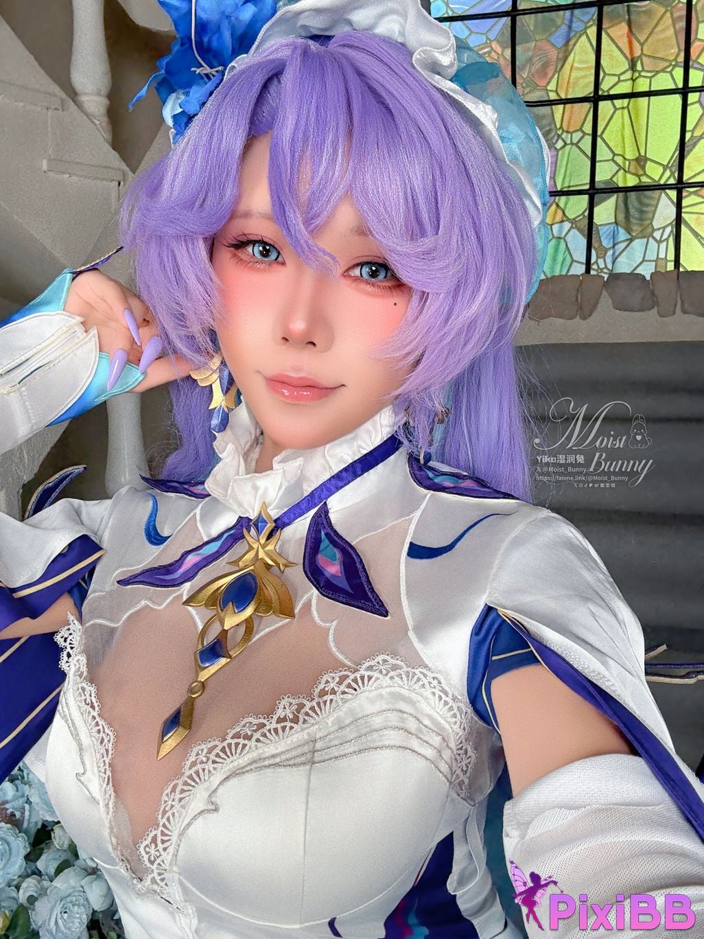 Cosplay Sticky Tuanzi Rabbit September work Mingchao Canterella PixiBB.COM 090