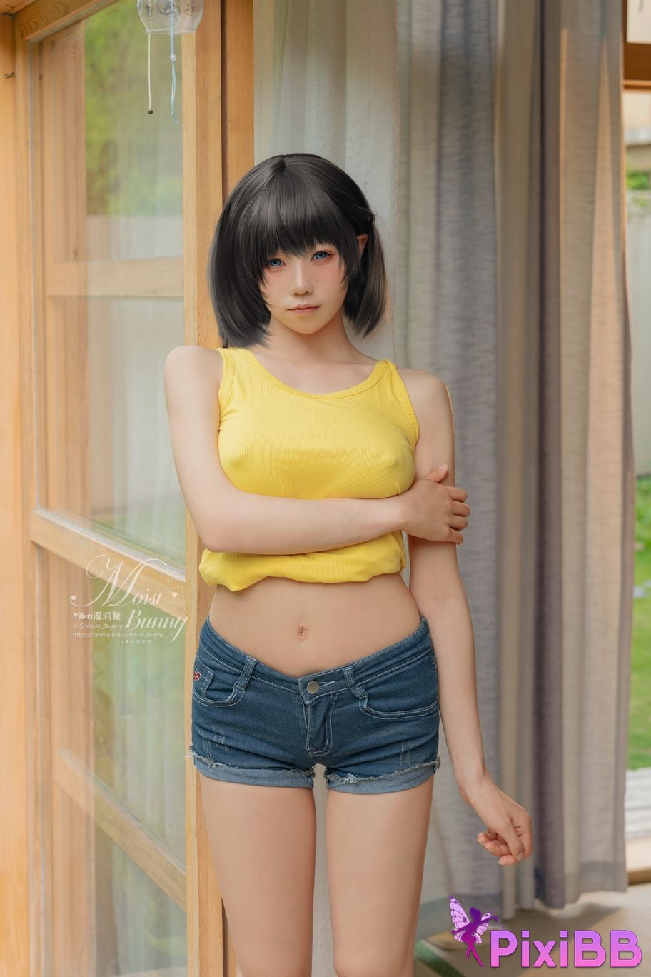 Cosplay Sticky Tuanzi Rabbit Augusts work Farmer Life PixiBB.COM 067