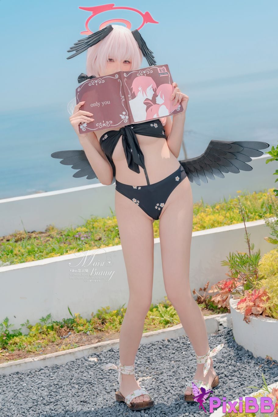 Cosplay Sticky Tuanzi Rabbit August work Xiajiang Xiaochun Swimsuit Honey PixiBB.COM 006