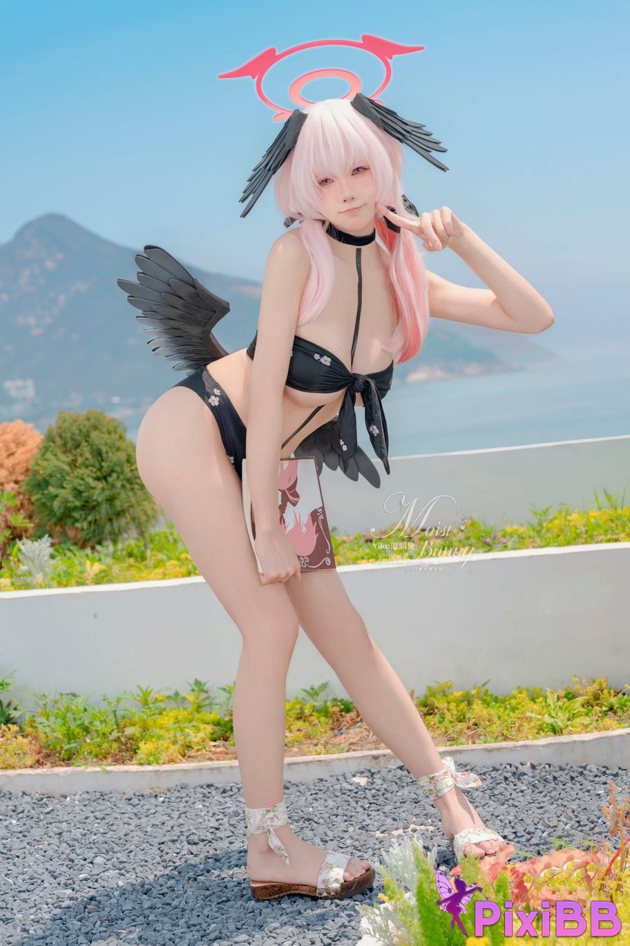 Cosplay Sticky Tuanzi Rabbit August work Xiajiang Xiaochun Swimsuit Honey PixiBB.COM 008