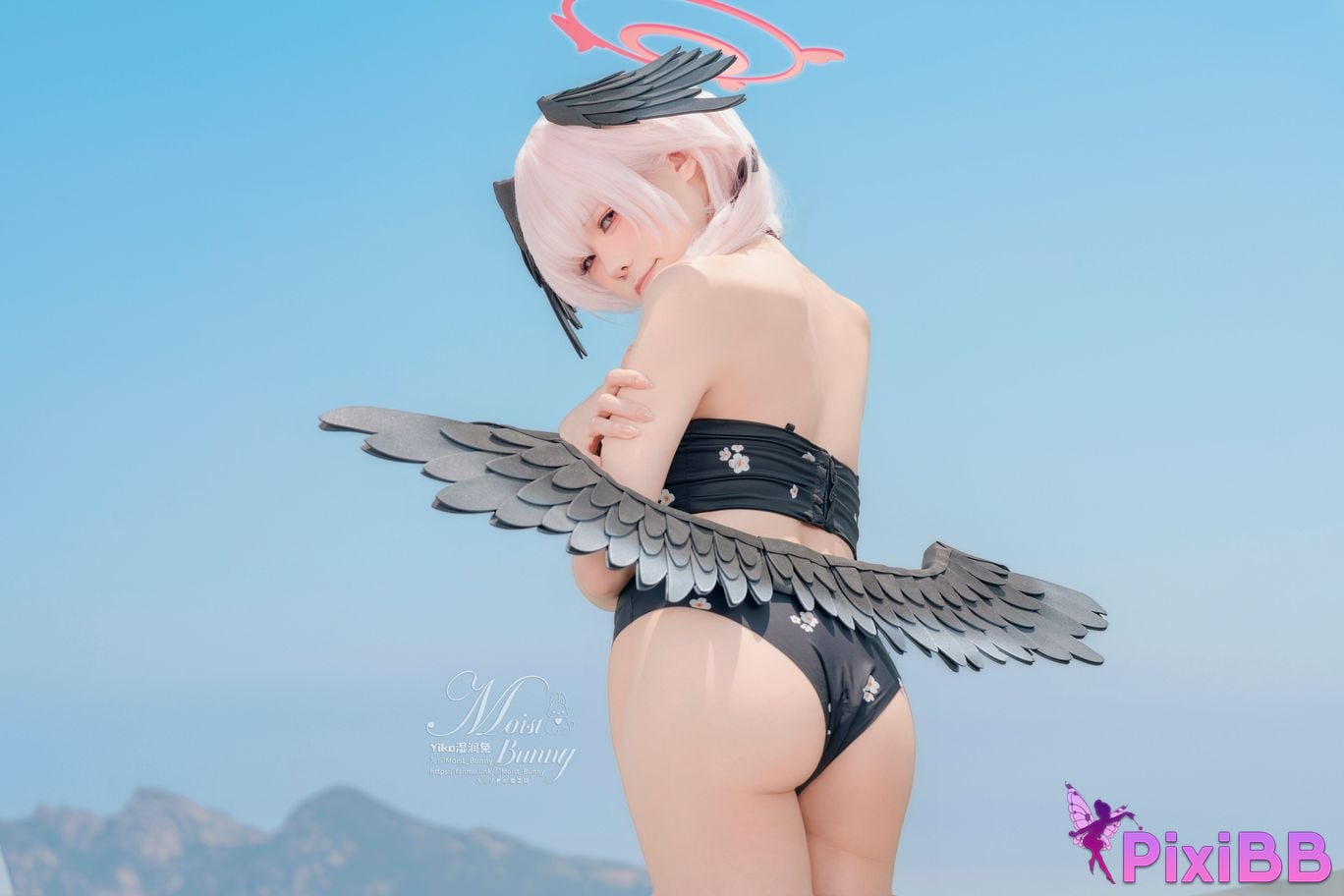 Cosplay Sticky Tuanzi Rabbit August work Xiajiang Xiaochun Swimsuit Honey PixiBB.COM 010