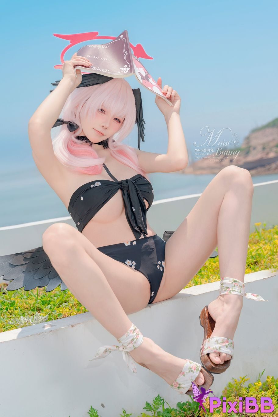 Cosplay Sticky Tuanzi Rabbit August work Xiajiang Xiaochun Swimsuit Honey PixiBB.COM 013