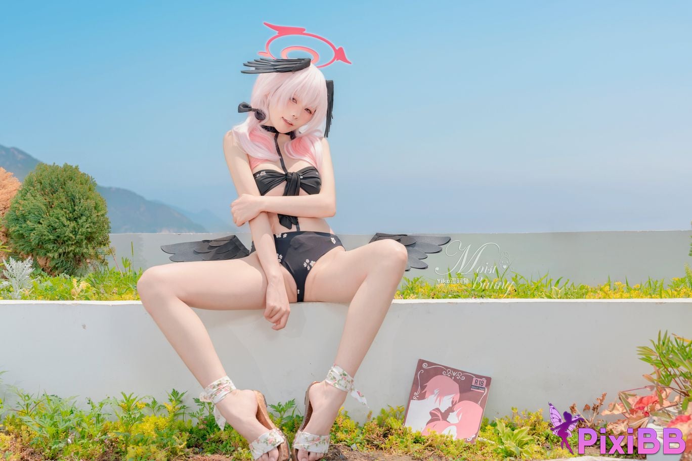 Cosplay Sticky Tuanzi Rabbit August work Xiajiang Xiaochun Swimsuit Honey PixiBB.COM 017