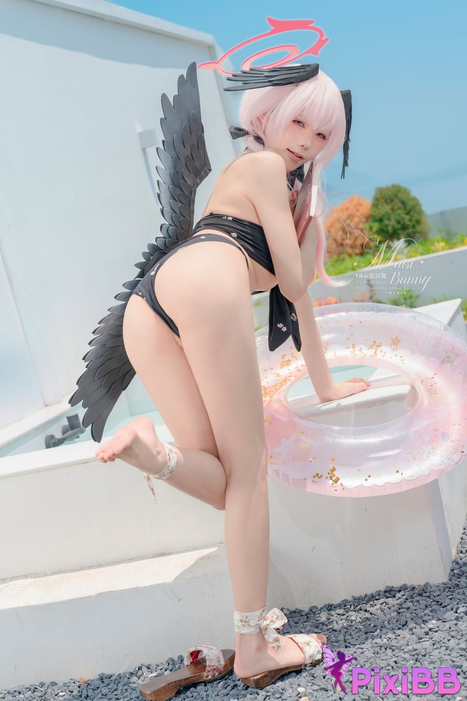 Cosplay Sticky Tuanzi Rabbit August work Xiajiang Xiaochun Swimsuit Honey PixiBB.COM 027