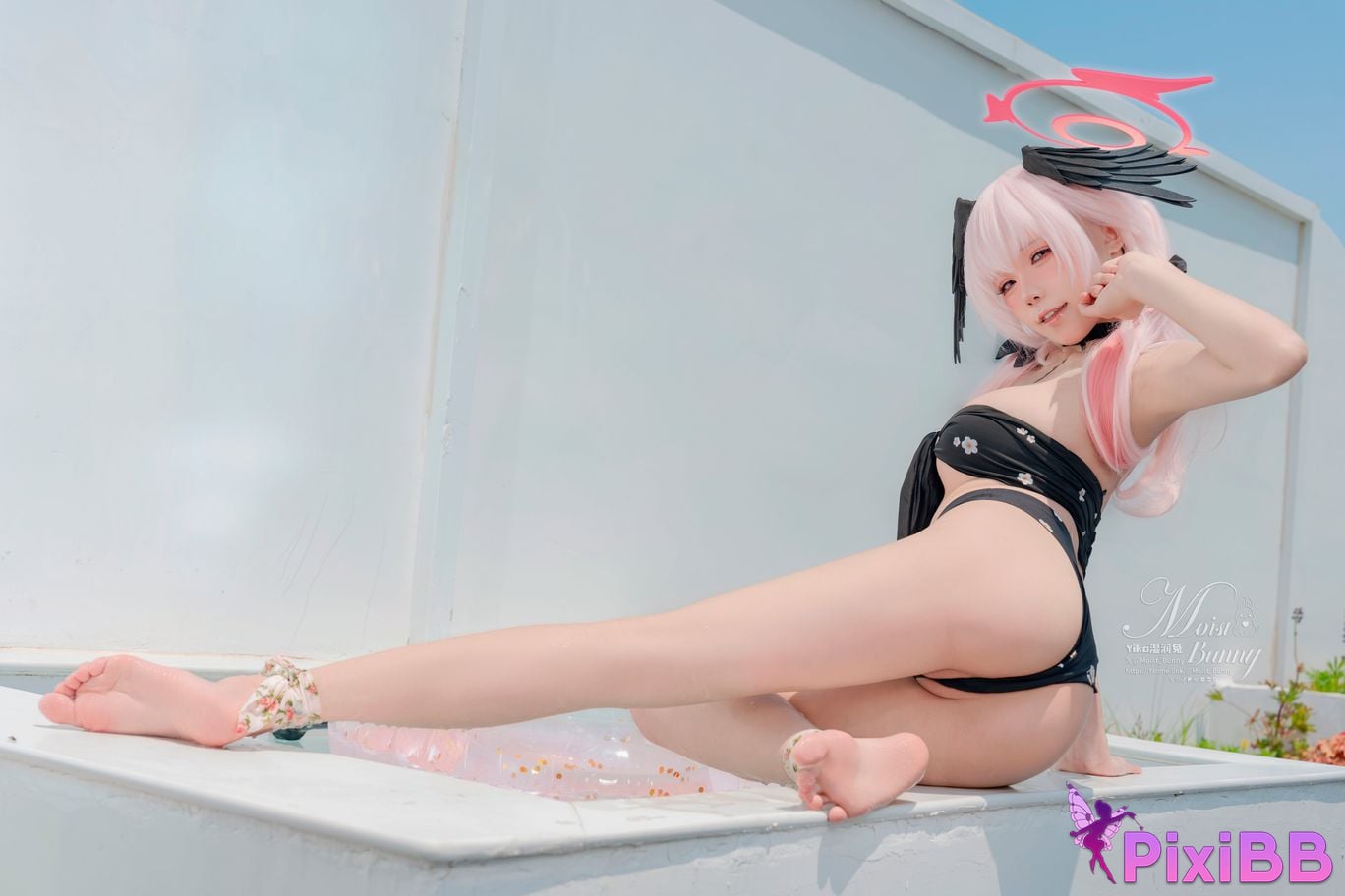 Cosplay Sticky Tuanzi Rabbit August work Xiajiang Xiaochun Swimsuit Honey PixiBB.COM 044