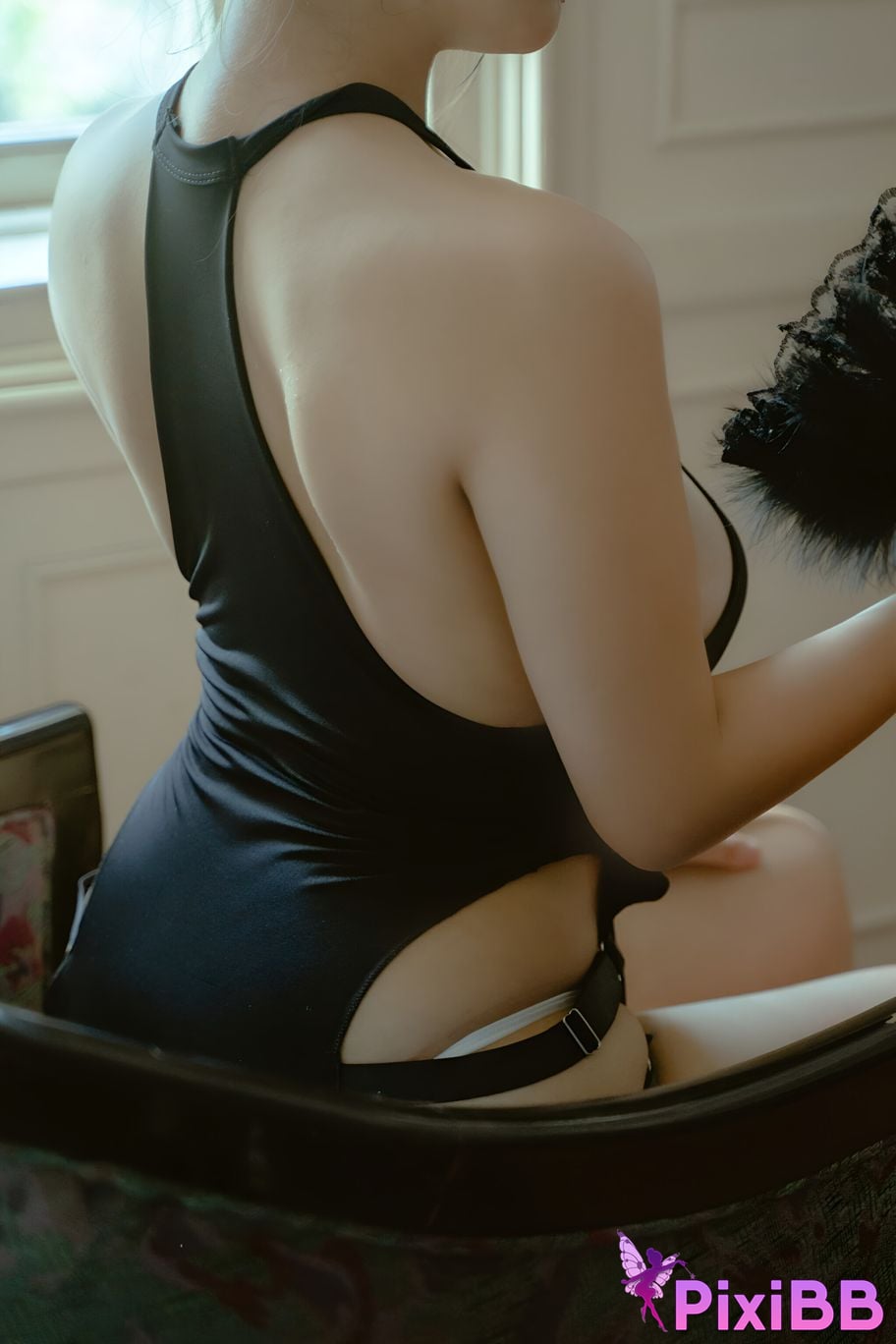 Cosplay Qian Anan Raised Black Pearl PixiBB.COM 058