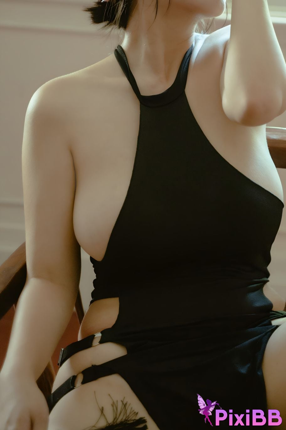 Cosplay Qian Anan Raised Black Pearl PixiBB.COM 068