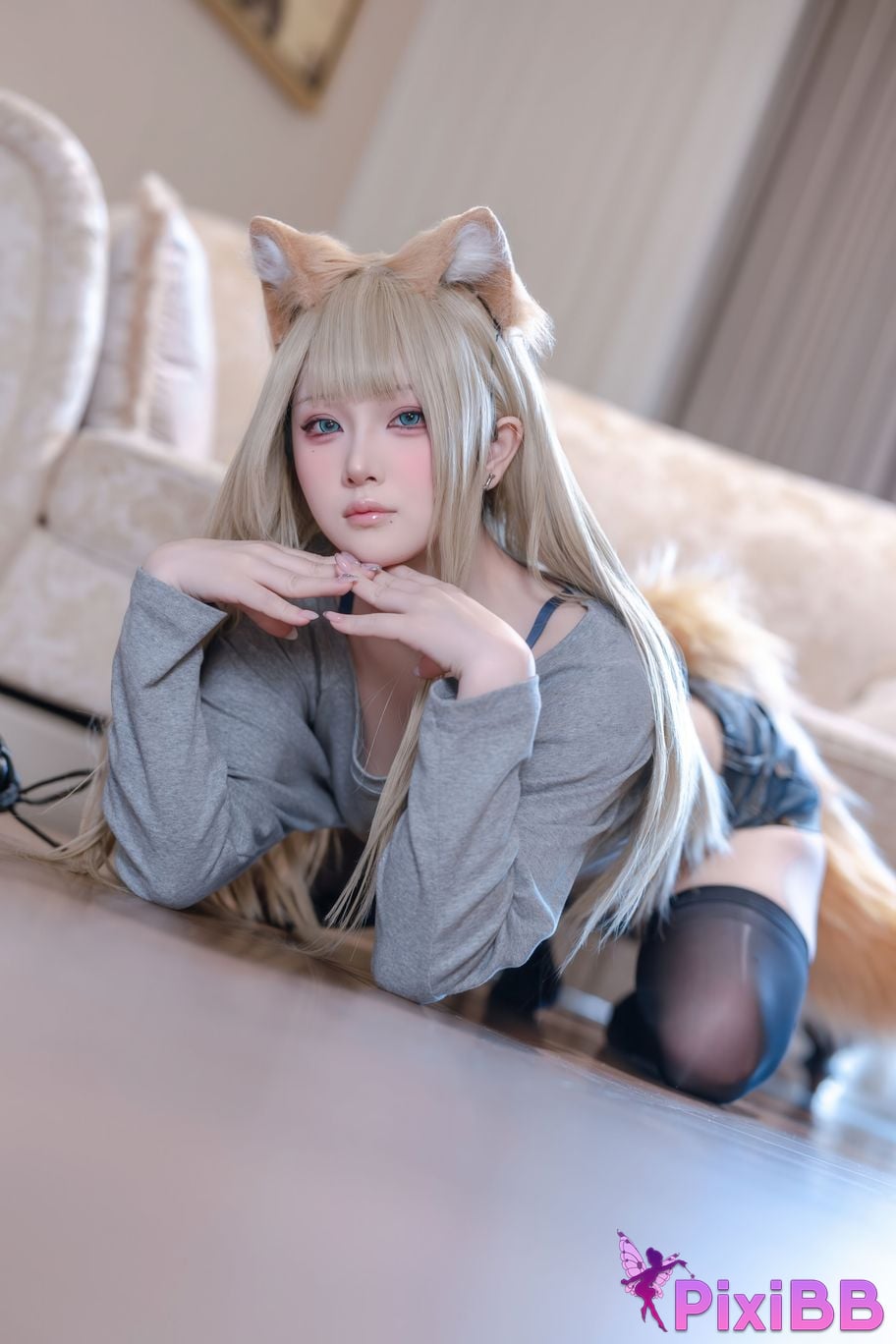 Cosplayer Island fish T1 PixiBB.COM 034