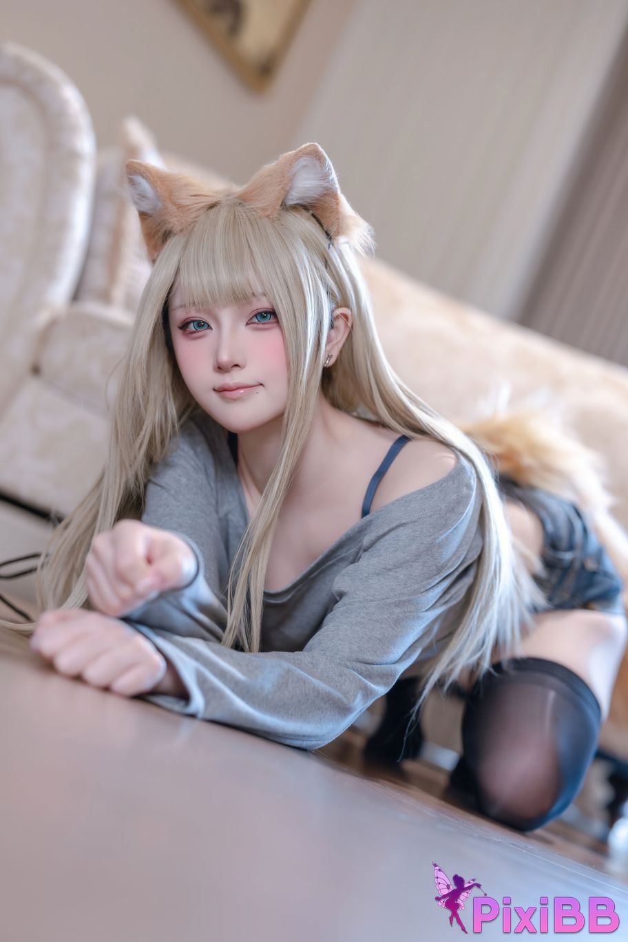 Cosplayer Island fish T1 PixiBB.COM 036