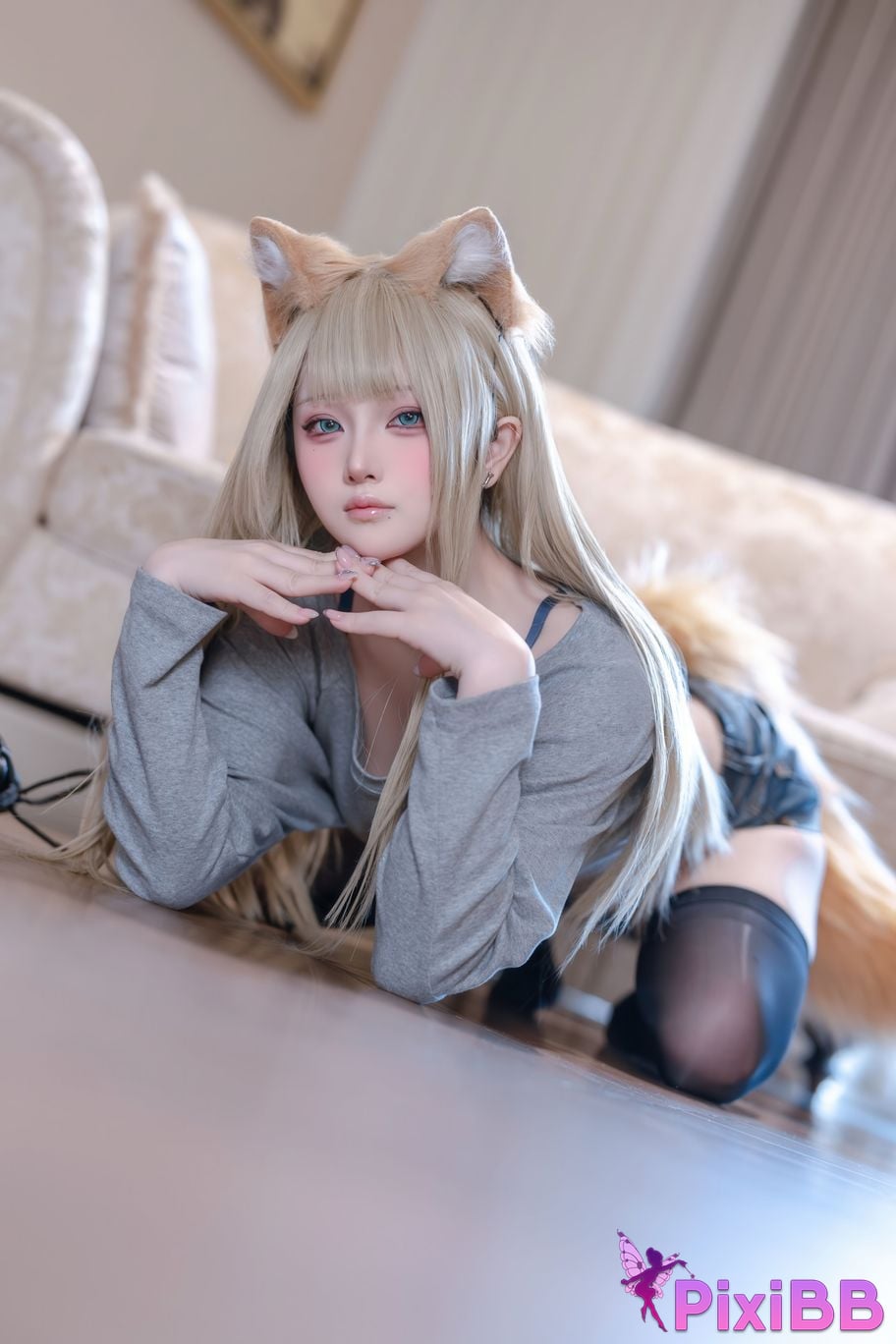 Cosplayer Island fish T1 PixiBB.COM 037