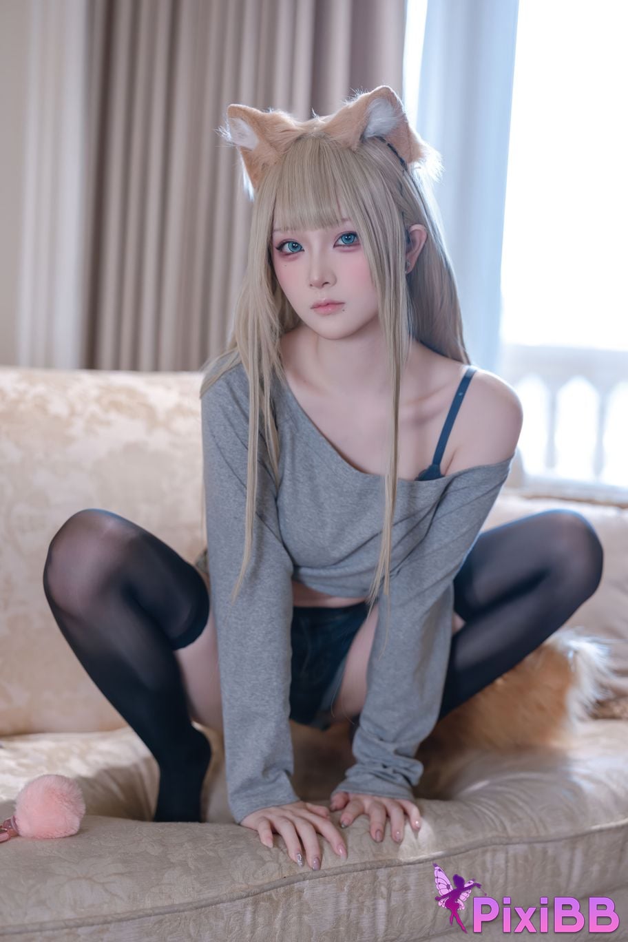 Cosplayer Island fish T1 PixiBB.COM 039