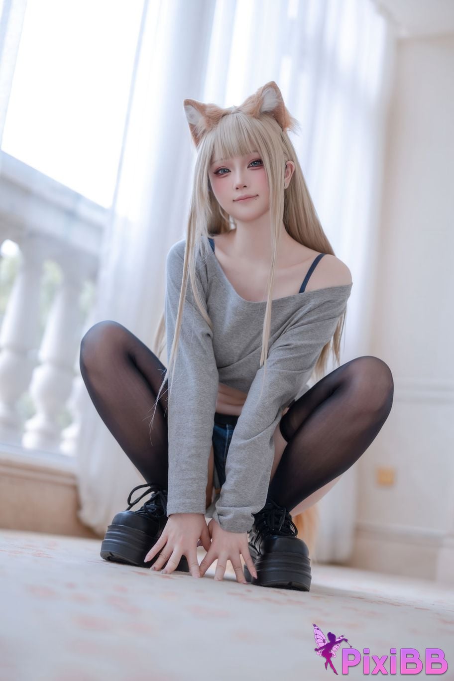 Cosplayer Island fish T1 PixiBB.COM 045