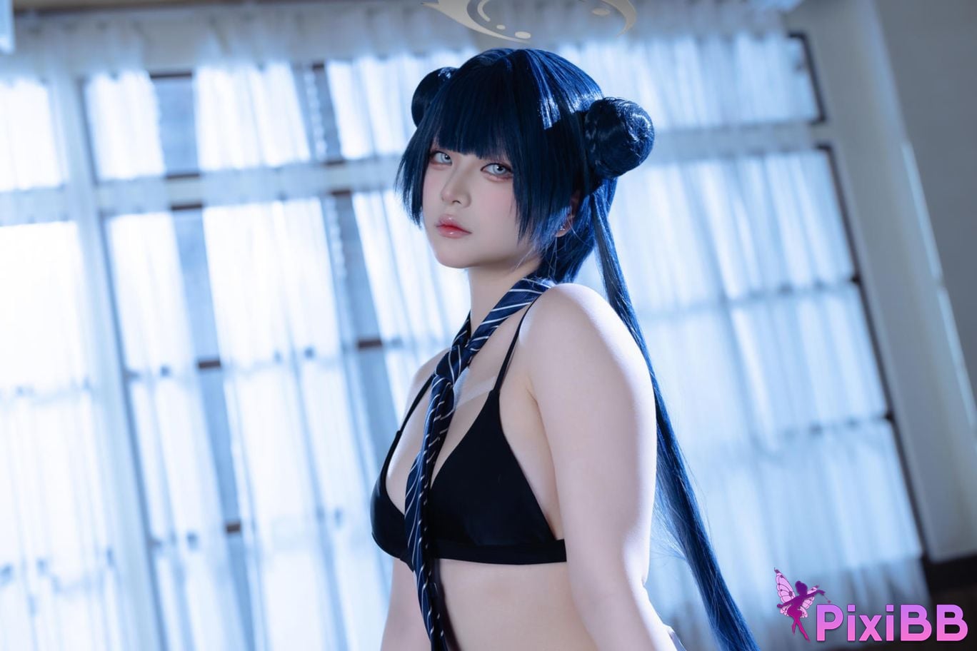 Cosplayer Island fish Azure Files Kisaki JK PixiBB.COM 039