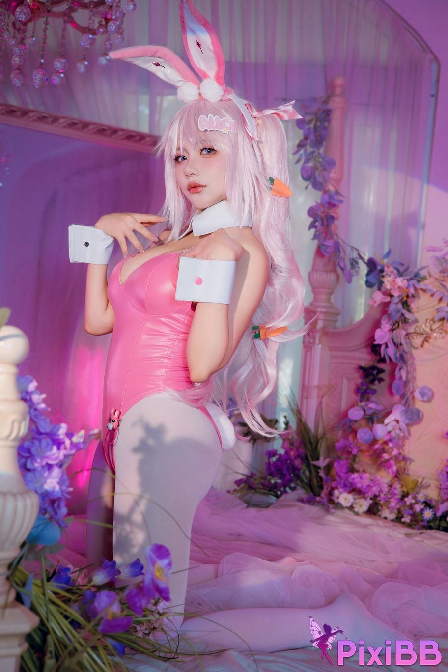 Is Cosplay a Bear Nikke Alice Bunny PixiBB.COM 023