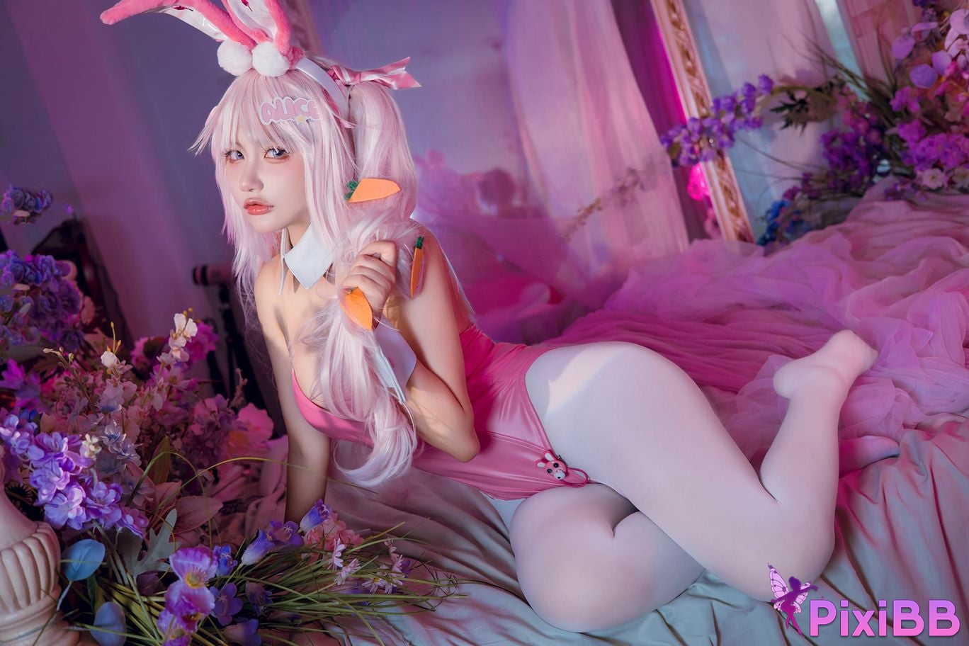 Is Cosplay a Bear Nikke Alice Bunny PixiBB.COM 050