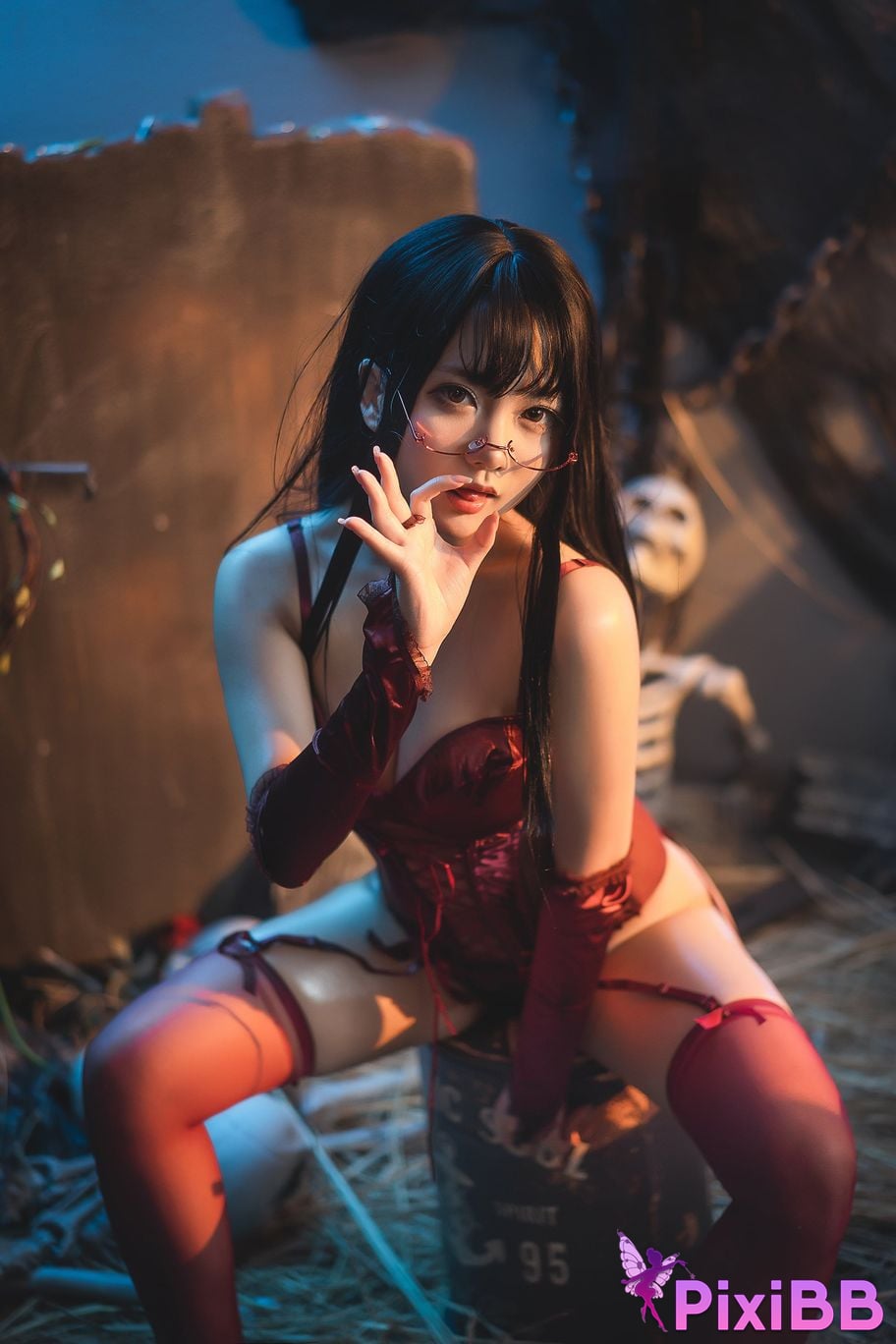 Coser Shi yi zhi xiong zai ma corset PixiBB.COM 021