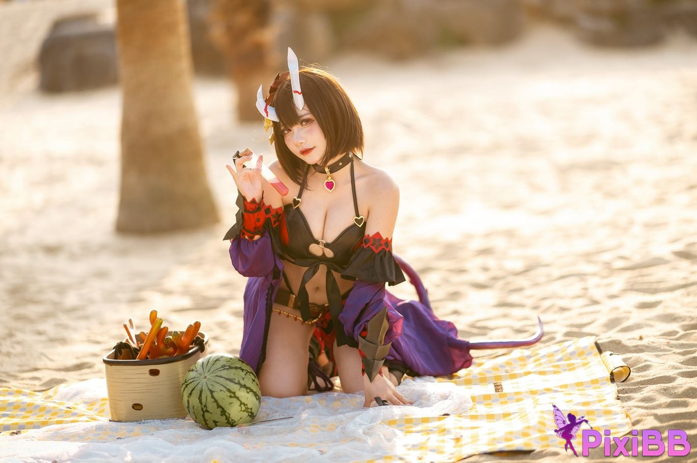 Coser Shi yi zhi xiong zai ma and Nya x PixiBB.COM 009