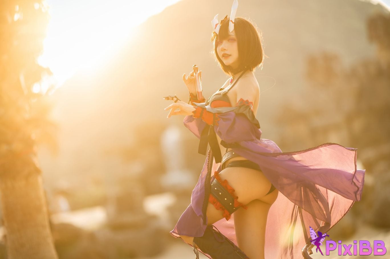 Coser Shi yi zhi xiong zai ma and Nya x PixiBB.COM 004