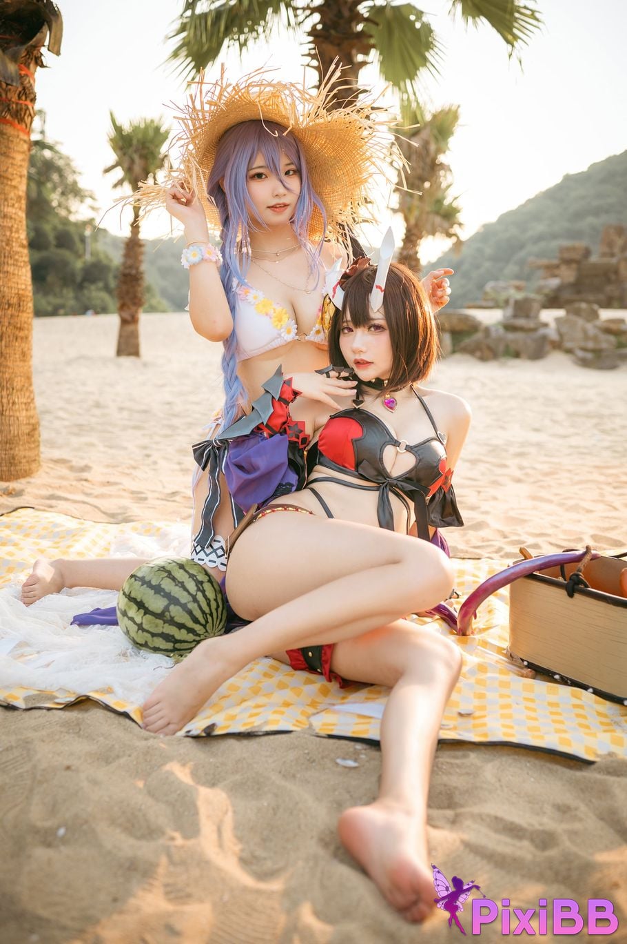 Coser Shi yi zhi xiong zai ma and Nya x PixiBB.COM 035