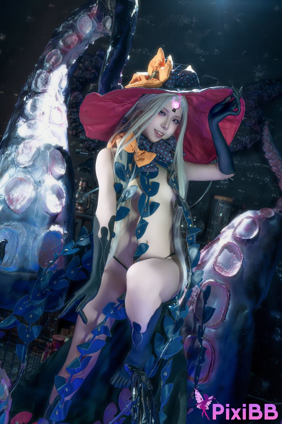 Cosplayer Zhiyue Etsu ko Abby breaks three times Abigail PixiBB.COM 002
