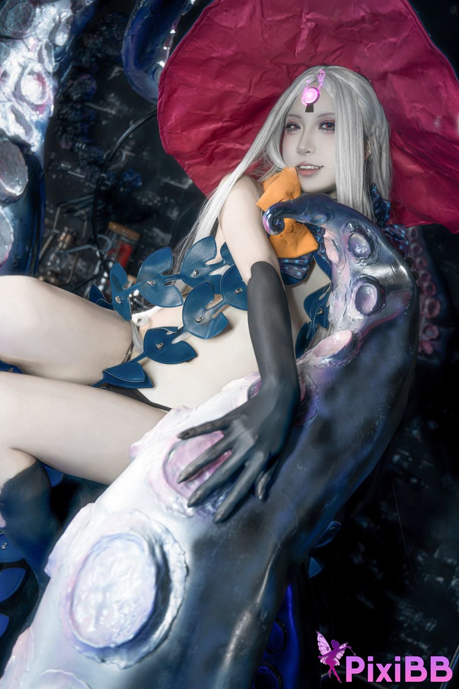 Cosplayer Zhiyue Etsu ko Abby breaks three times Abigail PixiBB.COM 012